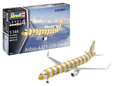 Revell 03788 Airbus A321-200 Condor Vliegtuig (bouwpakket) 1:144 Revell 03788 Airbus A321-200 Condor Vliegtuig (bouwpakket) 1:144