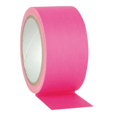Showtec Gaffa tape Neon 50mm 25m roze