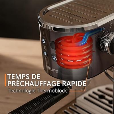 Krups EspressoVirtuoso+ XP444G Espressomachine met filterhouder Zwart Nespresso