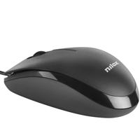 Muis Nilox MOUSB1003 Zwart 1600 dpi - thumbnail