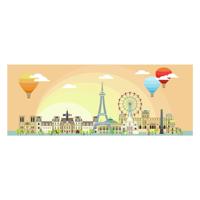 Ravensburger legpuzzel een dag in parijs, 1000st. - thumbnail