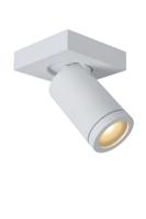 Lucide TAYLOR - Plafondspot Badkamer - LED Dim to warm - GU10 - 1x5W 2200K/3000K - IP44 - Wit - thumbnail