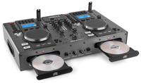 Vonyx CDJ450 Dubbele CD/USB mp3 speler en mixer met Bluetooth - thumbnail