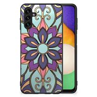 Samsung Galaxy A13 5G | A04s Bloemen Hoesje Purple Flower - thumbnail