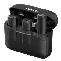 Ulanzi J12 Draadloze microfoonset met twee zenders voor USB-C - thumbnail