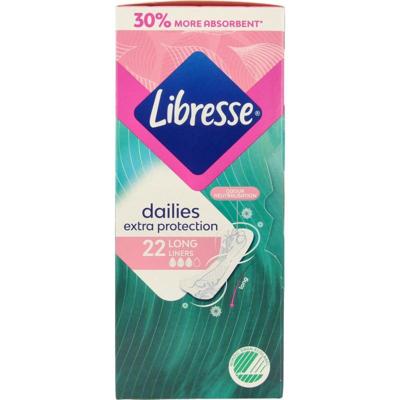 Libresse Extra Protection Long Inlegkruisjes