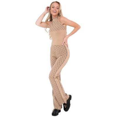 Guess SL RN Lise 4G Top Dames Beige - Maat S - Kleur: BeigeBruin | Soccerfanshop