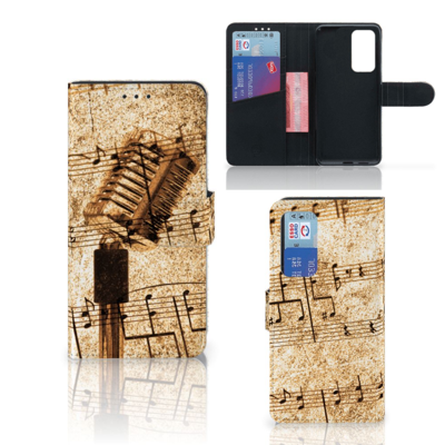 Huawei P40 | Telefoonhoesje met foto | Bladmuziek