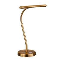 Trio Led bureau leeslampCurtis oud messing - 579790104 - thumbnail