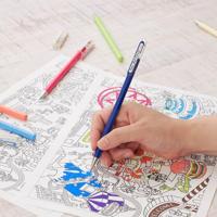 Gelschrijver pentel k110 mattehop m blauw | 12 stuks - thumbnail