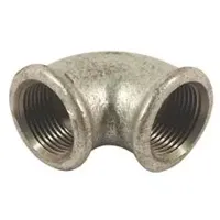 Knie 90° - Fig.90 - Staal verzinkt - binnen/binnen - 1" - thumbnail