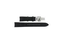 Horlogeband Seiko 5D22-0AD0 / SRG009P2 / L0A0011J0 Leder Zwart 21mm - thumbnail