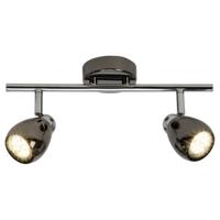 Brilliant Milano G21713/76 Plafondspot LED GU10 6 W Chroom, Zwart - thumbnail