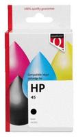 Inktcartridge quantore hp 45 51645cn zwart | 12 stuks - thumbnail