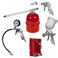 Einhell Einhell 41.327.20, Metallisch, Rot, Weiß, 4 m, 1,72 kg Set pneumatisch gereedschap 8 bar - thumbnail