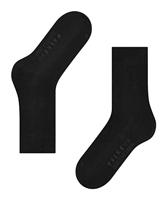 FALKE Sensitive London Dames Sokken - Diabetes sokken - Anti knel katoenen kousen - 38 - Zwart - 38 - thumbnail