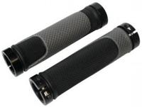 Qtcycletech Qt cycle tech handvatten comfort 130mm zwart/grijs schroef blister - thumbnail