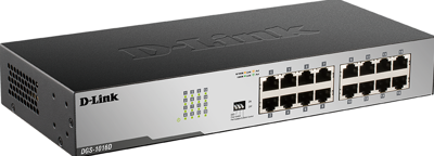 D-Link DGS-1016D/E DGS-1016D Netwerk switch 16 poorten 1 GBit/s