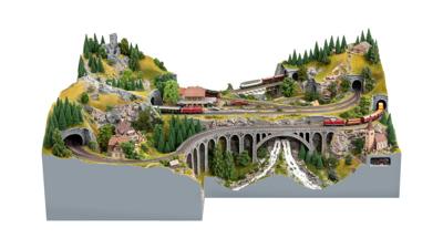 NOCH 53620 H0 Easy-Track tracéset (l x b x h) 2190 x 1600 x 165 mm NOCH 53620 H0 Easy-Track tracéset (l x b x h) 2190 x 1600 x 165 mm