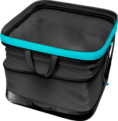 GARDENA 11715-20 Tuinafvalzak 127 l Zwart/turquoise GARDENA 11715-20 Tuinafvalzak 127 l Zwart/turquoise