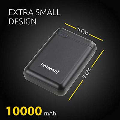 Intenso Powerbank XS10000 black 10000 mAh inkl. USB-A to Type-C - thumbnail