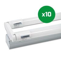 LED-tl-montagebalk Scotala 150 cm dubbel - thumbnail