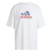 Dames-T-Shirt met Korte Mouwen Adidas Flower Badge of Sports Gt - Maat: M - thumbnail