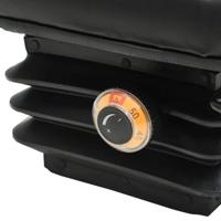 Heftruck-/tractorstoel met ophanging en verstelbare rugleuning - thumbnail