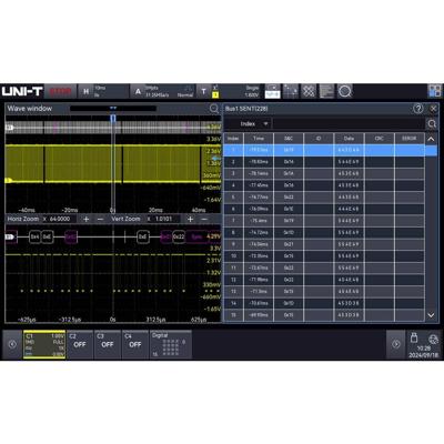Uni-T MSO3000HD-SENT Meetsoftware Upgrade