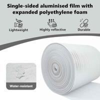 Radiatorfolie Zilver 0,5 x 15 m Aluminium - thumbnail