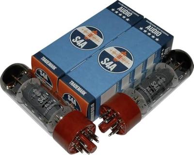 Elektronenbuis Matched Paar EL34 S4A Performance Geselecteerd voor Audio & studio Eindpentode Aantal polen: 8 Fitting: Octal Inhoud: 2 stuk(s)