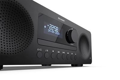Sharp XL-B720D (BK) Stereo set Zwart - thumbnail