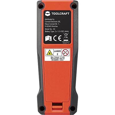 TOOLCRAFT Laserafstandsmeter 20 m