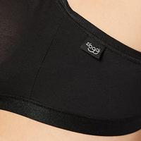 Romance Soft Bra BH zonder beugel - Zonder vulling en niet voorgevormde kanten Bh - Zwart - Wit - thumbnail