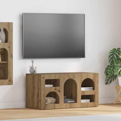 TV-kast Artisan Eiken 80 x 35 x 40 cm Bewerkt hout