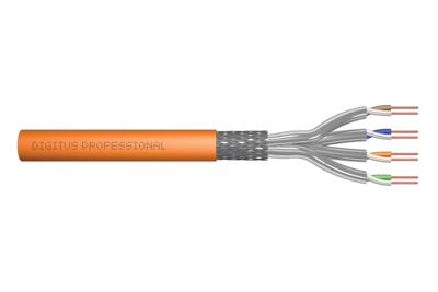 Digitus DK-1743-VH-050 Installatiekabel CAT 7 S/FTP Oranje 50 m Digitus DK-1743-VH-050 Installatiekabel CAT 7 S/FTP Oranje 50 m