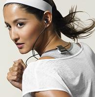 Pioneer CL5BT In-ear sport-hoofdtelefoon met Bluetooth (ClipWear), muziekweergave tot 8 uur, IPX4 spatwaterdicht, handsfree-functie, inline afstandsbediening, voor Apple en Android, wit - thumbnail