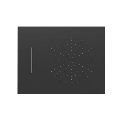 Hoofddouche Tres Plafond met Waterval 50x65 cm Mat Zwart Hoofddouche Tres Plafond met Waterval 50x65 cm Mat Zwart