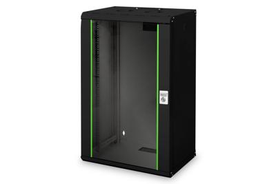 Digitus DN-19 20-U-SW 19inch-wandkast (b x h x d) 600 x 998 x 450 mm 20 HE Zwart (RAL 9005) Digitus DN-19 20-U-SW 19inch-wandkast (b x h x d) 600 x 998 x 450 mm 20 HE Zwart (RAL 9005)