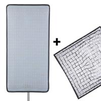 Linkstar flexibel bi-color led paneel lx-100 30x60 cm - thumbnail