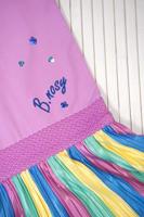 B.Nosy zomer jurk meisjes - violet paars - plissee - Dannae - thumbnail