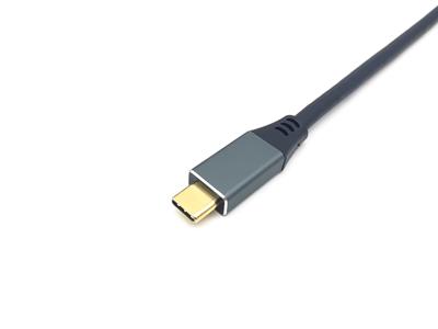 Equip 133415 video kabel adapter 1 m USB Type-C HDMI Type A (Standaard) Zwart, Grijs