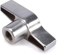 Riggatec Vleugelmoer zilver M12 draad - thumbnail