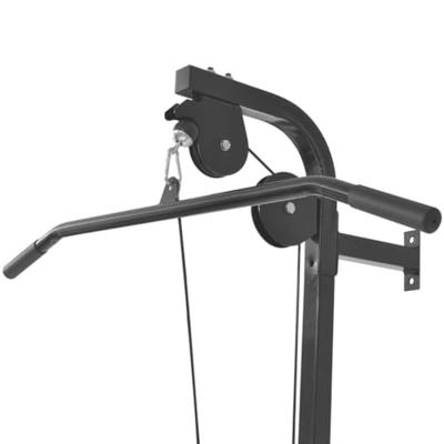 Home gym met 2 katrollen wandgemonteerd