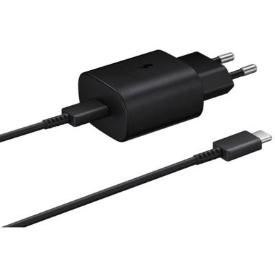 Samsung EP-TA800XBEGWW USB-oplader 25 W 1x USB-C Zwart Snellader