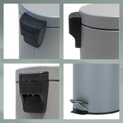 Kela - Monaco Pedaal Afvalemmer - 3 liter - Roze - Kela