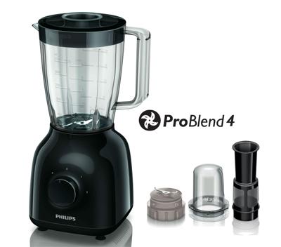 Philips Daily Collection Blender, 400 W, plastic kan van 1,5 liter