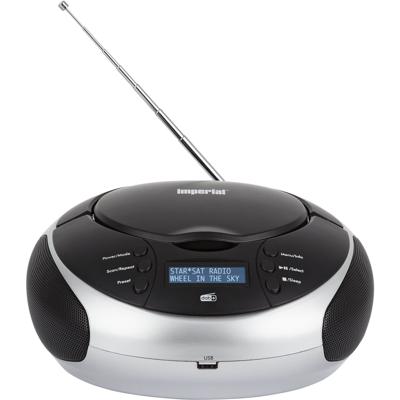 Imperial DABMAN PBB 2 Radio-CD Speler Zilver/Zwart