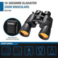 Barska Gladiator 10-30x50 verrekijker, zwart, 20,2 x 20,4 x 8,1 cm - thumbnail