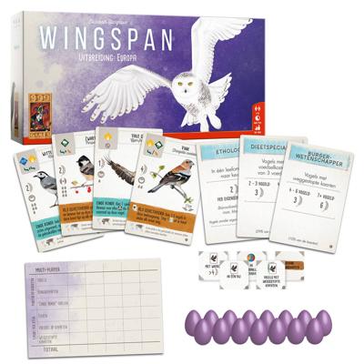 999 Games Wingspan: Europa Bordspel 999 Games Wingspan: Europa Bordspel